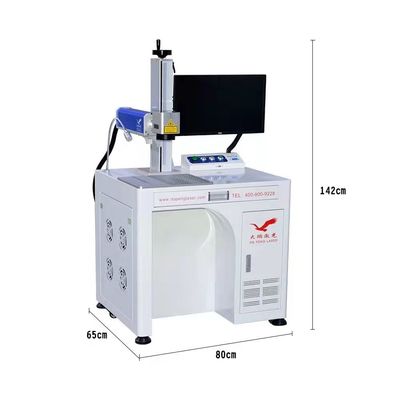 Plastic Steel Fiber Optic Laser Engraving Machine For Aluminum