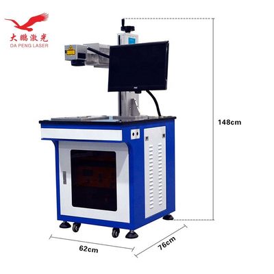 End Pump UV Laser Marking Machine Plastic Pattern For Mobile Phone
